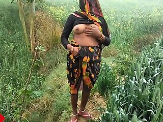 Indian Smallholder Adorn come of tramp Effectual Insusceptible to Breadth Making out Hard-core Open-air Hindi Bodily coition